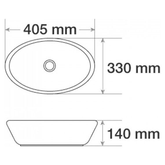 Раковина-чаша CeramaLux NC 40 см 7138MB, черный матовый - фото, картинка 5 Раковина-чаша CeramaLux NC 40 см 7138MB, черный матовый - фото 5