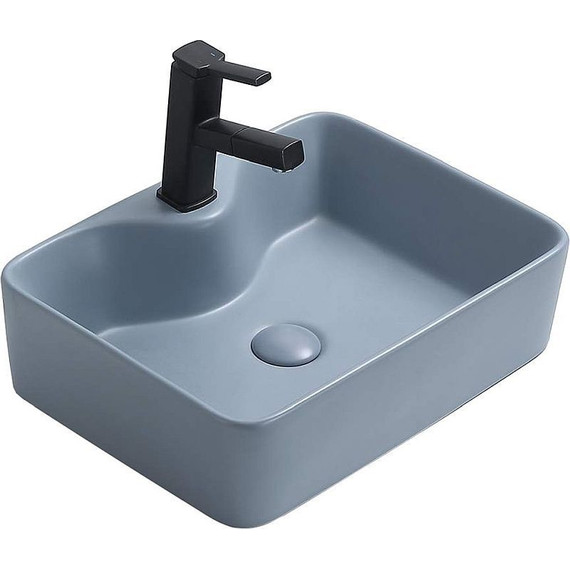 Раковина-чаша CeramaLux NC 48 см 7291MHL-4, голубой - фото 