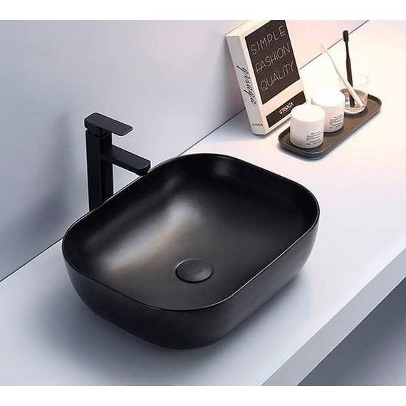 Раковина-чаша CeramaLux NC 50 см 78104-1MB, черный матовый - фото 2