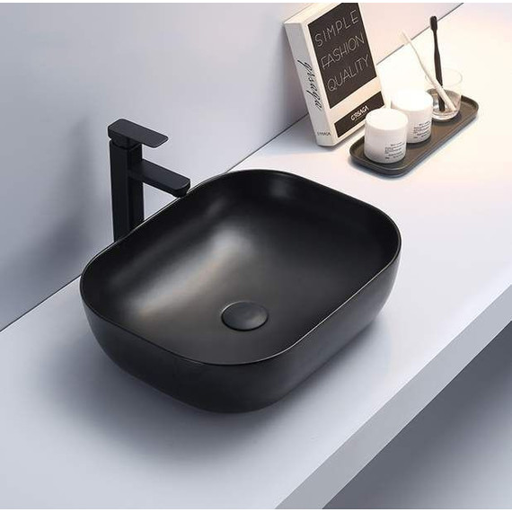 Раковина-чаша CeramaLux NC 49 см 78104MB, черный матовый - фото, картинка 2 Раковина-чаша CeramaLux NC 49 см 78104MB, черный матовый - фото 2