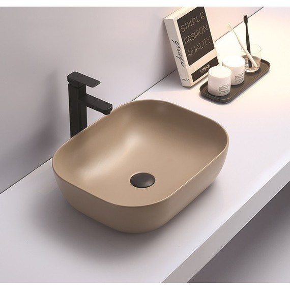 Раковина-чаша CeramaLux NC 50 см 78104MC-1, капучино - фото 2