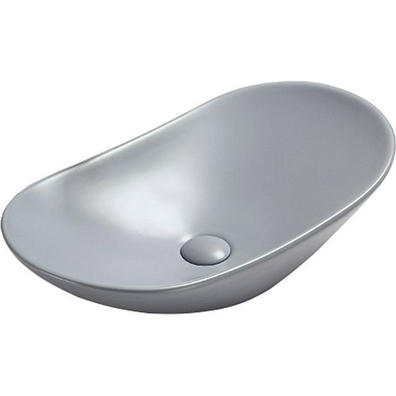 Раковина-чаша CeramaLux NC 61 см 7811AMHL-4, голубой - фото 