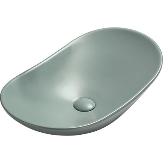 Раковина-чаша CeramaLux NC 61 см 7811AMLG-6, зеленый - фото 