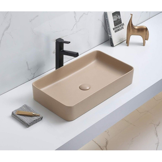 Раковина-чаша CeramaLux NC 60 см 78189MC-1, капучино - фото 2