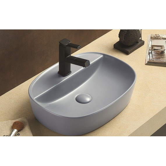 Раковина-чаша CeramaLux NC 50 см 78239XMHL-4, голубой - фото, картинка 2 Раковина-чаша CeramaLux NC 50 см 78239XMHL-4, голубой - фото 2