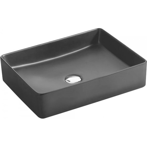 Раковина-чаша CeramaLux NC 47 см 9103MB, черный матовый - фото 
