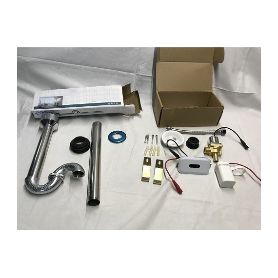 Писсуар подвесной сенсорный CeramaLux X529S (слив в пол) - фото 5