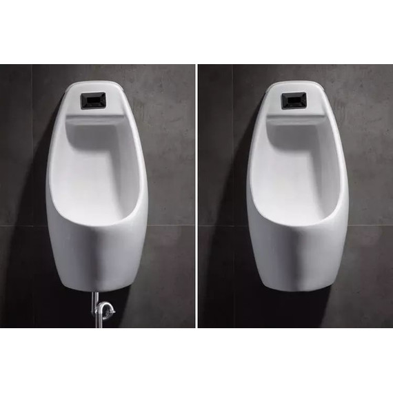 Писсуар подвесной сенсорный CeramaLux X546S (слив в пол) - фото 4
