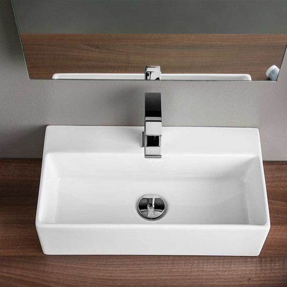 Раковина Artceram Quadro 65 см QUL003 01 00 - фото 4