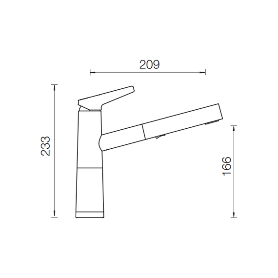 Смеситель для кухни Schock SC-510-D 710471, хром/магнолия - фото 2