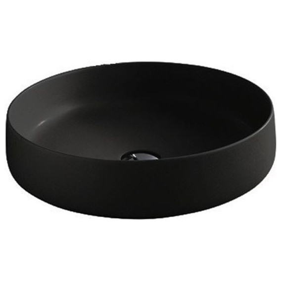 Раковина-чаша ArtCeram Cognac 48 см COL002 17 00 nero matt, чёрный матовый - фото 