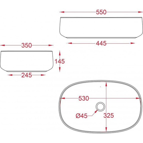 Раковина-чаша ArtCeram Cognac 55 см COL008 01 00 - фото, картинка 2 Раковина-чаша ArtCeram Cognac 55 см COL008 01 00 - фото 2