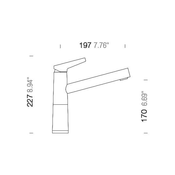 Смеситель для кухни Schock SC-510 710457, хром/поларис - фото 2