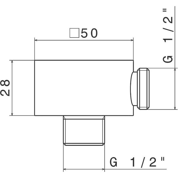 Шланговое подсоединение Kerama Marazzi Futura 5699KM.21.018 - фото 2