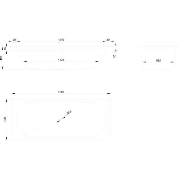 Ванна стальная Bette Starlet 180х75 см 1430-000 PLUS - фото, картинка 8 Ванна стальная Bette Starlet 180х75 см 1430-000 PLUS - фото 8