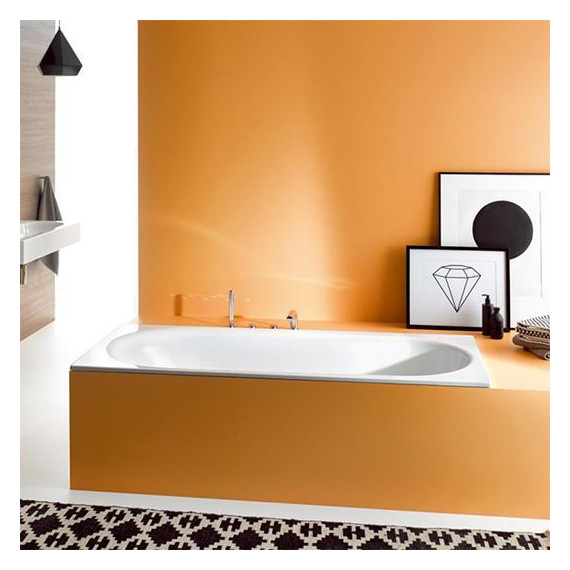 Ванна стальная Bette Comodo 180х80 см 1641-000 PLUS (перелив сзади) - фото, картинка 2 Ванна стальная Bette Comodo 180х80 см 1641-000 PLUS (перелив сзади) - фото 2