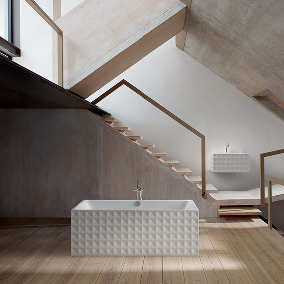 Ванна cтальная Bette Loft Ornament 181х81 см 3172-000 CFXX6A - фото 3