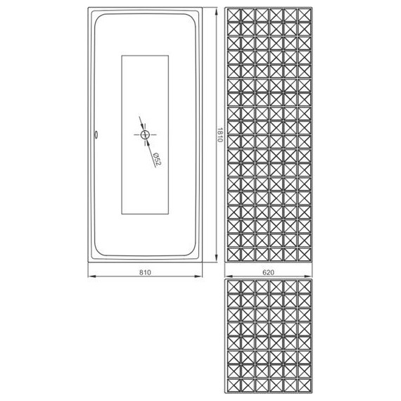 Ванна cтальная Bette Loft Ornament 181х81 см 3172-000 CFXX6A - фото 6