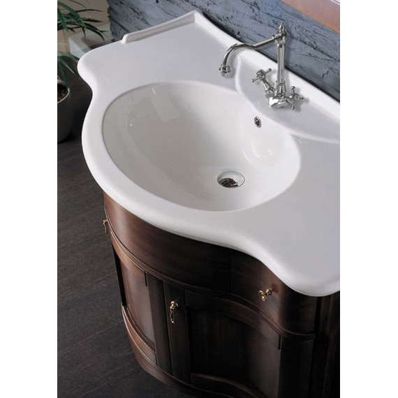 Раковина подвесная Azzurra Giunone 110 см GIU200110/ALZA bi*1 - фото 2