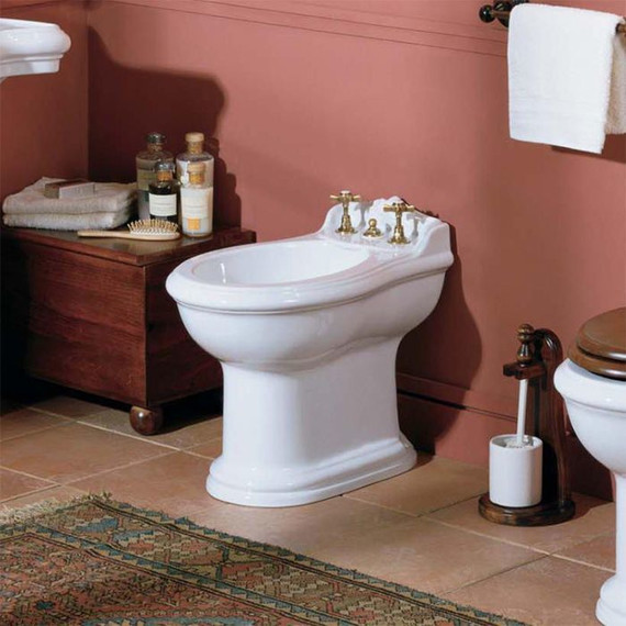 Биде напольное Azzurra Jubilaeum JUBIT0B0000MBI - фото 5