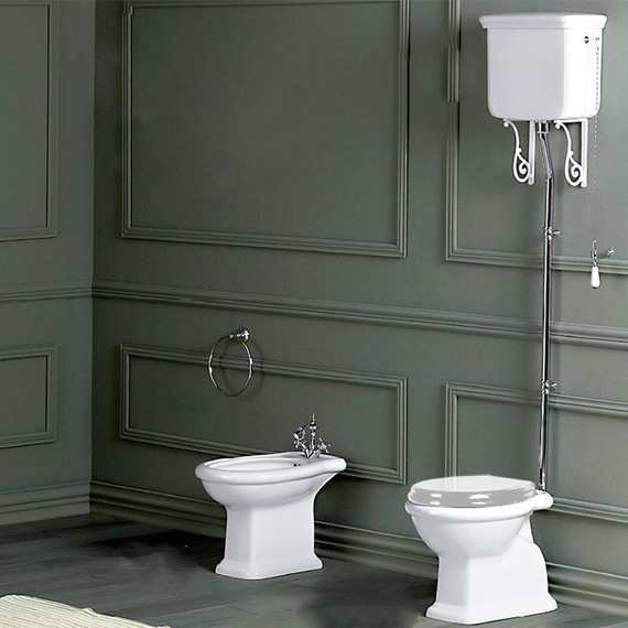 Унитаз-компакт Simas Lante LA02bi (высокий бачок) - фото 4