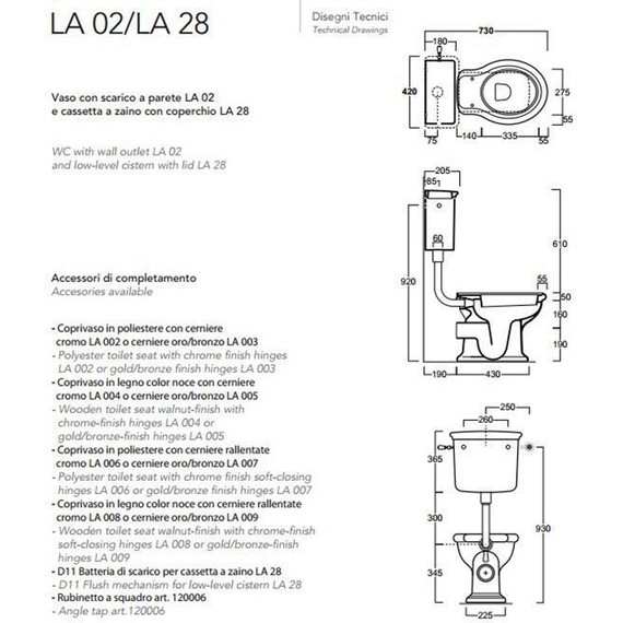 Унитаз-компакт Simas Lante LA02bi - фото 6