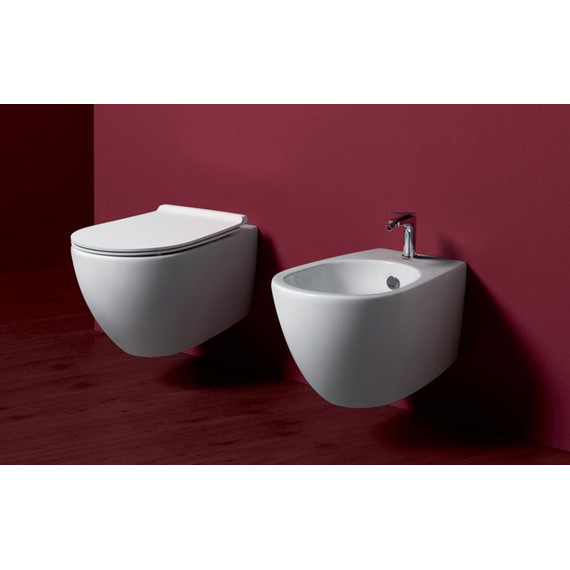 Унитаз подвесной безободковый Simas Vigoni VI18bi matt - фото 3