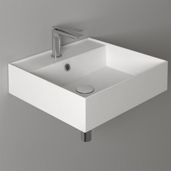 Раковина подвесная Simas Agile 51 см AG51 bi*1 - фото 2