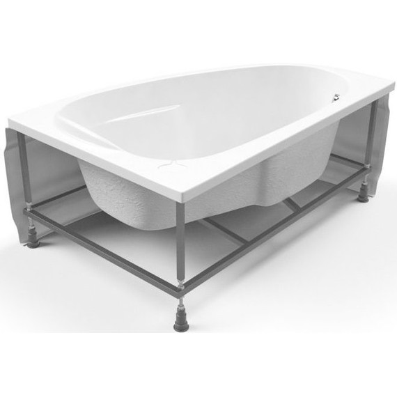 Ванна акриловая Cersanit Joanna R 140x90 см - фото, картинка 7 Ванна акриловая Cersanit Joanna R 140x90 см - фото 7