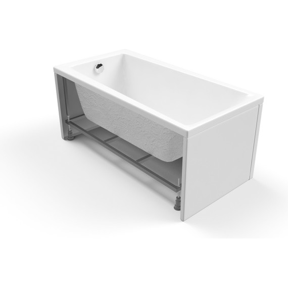 Ванна акриловая Cersanit Lorena 170x70 см, Размер - мм: 1700х700 - фото 6