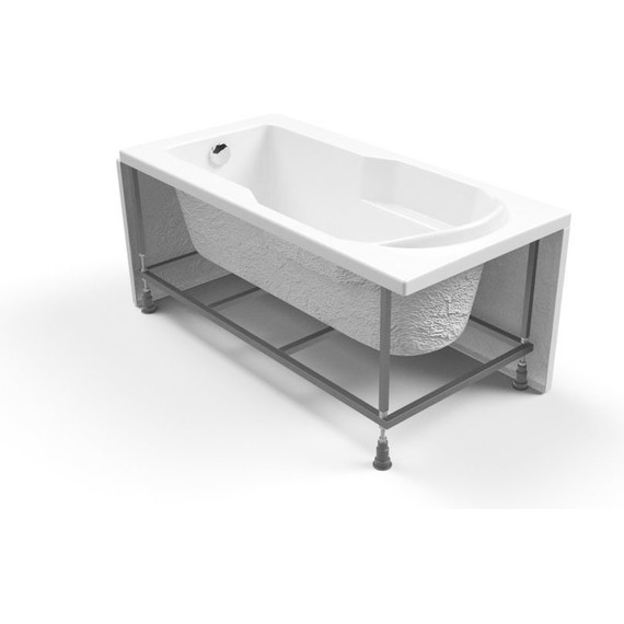 Ванна акриловая Cersanit Santana 150x70 см, Размер - мм: 1500х700 - фото 6