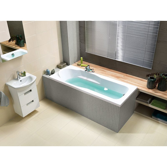 Ванна акриловая Cersanit Santana 140x70 см, Размер - мм: 1400х700 - фото 9