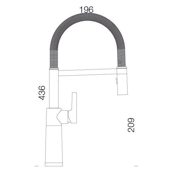 Смеситель для кухни Schock SC-550 710502, хром/саббиа - фото 2