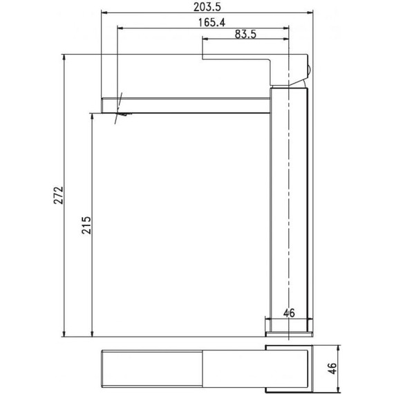 Смеситель для раковины Aquanet Blanco AF420-11W, белый матовый - фото 3