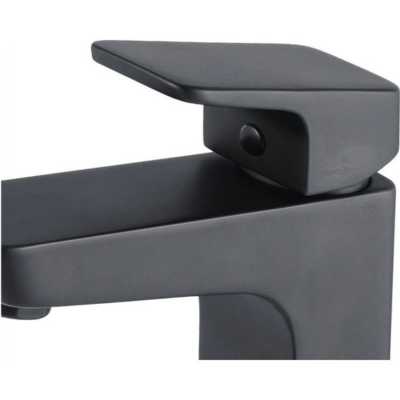 Смеситель для раковины Aquanet Gotic AF440-10B, чёрный матовый - фото 2