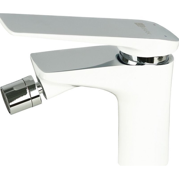 Смеситель для биде Lemark Allegro LM5908CW, хром/белый - фото 5