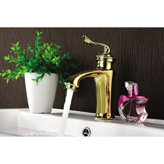 Смеситель для раковины Lemark Brava LM4706G, золото - фото 9