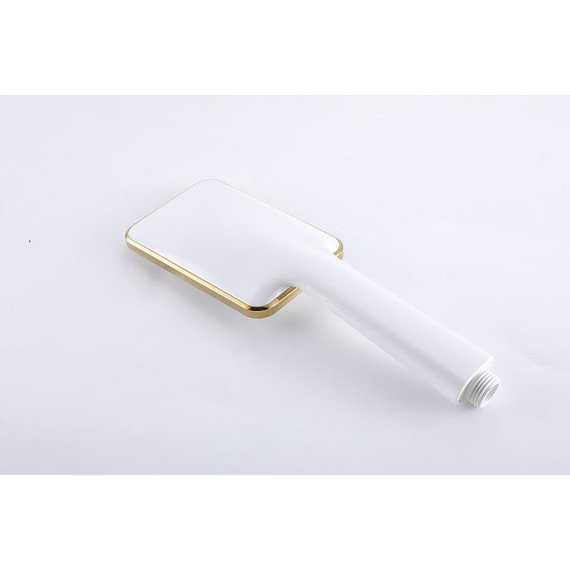 Смеситель для ванны Lemark Mista LM6414WG, белый/золото - фото 8