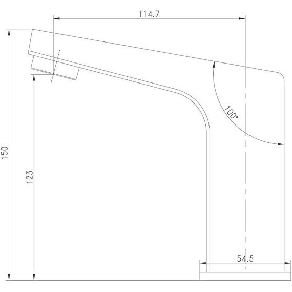 Смеситель для раковины электронный Lemark Project LM4650CE - фото, картинка 2 Смеситель для раковины электронный Lemark Project LM4650CE - фото 2