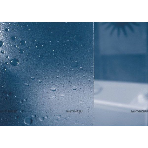 Душевая дверь Ravak Supernova ASDP3 120 см 00VG03R211 чёрный/pearl, Цвет стекла: матовое, Цвет профиля: чёрный, Размер - мм: 1200 - фото 2