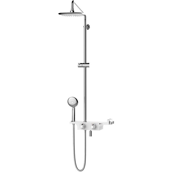 Душевая стойка с термостатом Lemark Tropic LM7008C - фото 