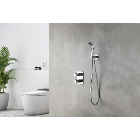 Набор для гигиенического душа с термостатом Lemark Yeti LM7820C - фото, картинка 2 Набор для гигиенического душа с термостатом Lemark Yeti LM7820C - фото 2