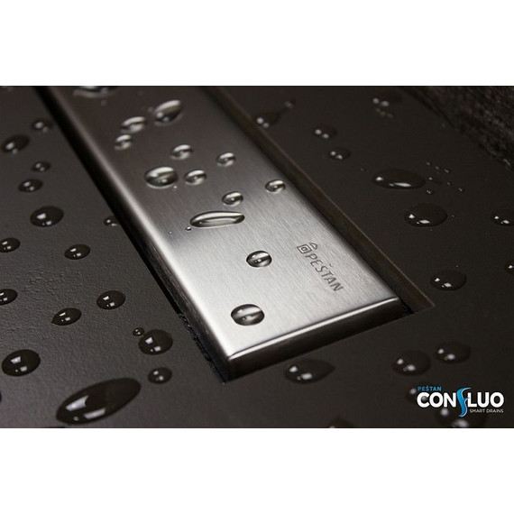 Трап Pestan (BETTOSERB) Confluo Frameless Line 45 см 13701229, хром матовый (под плитку), Цвет производителя: хром, Размер трапа: 450 - фото 13