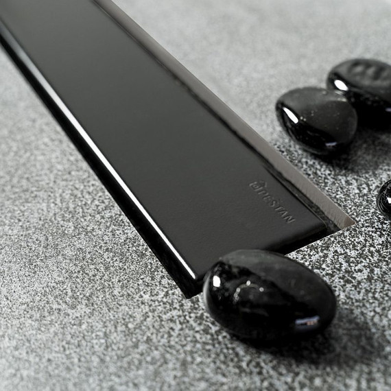 Трап Pestan (BETTOSERB) Confluo Frameless Line Black Matte 85 см 13701322, черный матовый (под плитку), Цвет производителя: чёрный, Размер трапа: 850 - фото 2