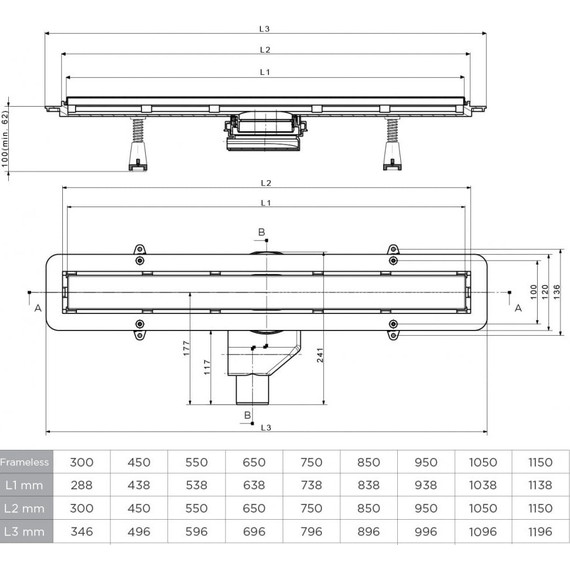 Трап Pestan (BETTOSERB) Confluo Frameless Line White Glass 55 см 13701212, хром матовый/белый, Цвет производителя: белый, хром матовый, Размер трапа: 550 - фото, картинка 15 Трап Pestan (BETTOSERB) Confluo Frameless Line White Glass 55 см 13701212, хром матовый/белый, Цвет производителя: белый, хром матовый, Размер трапа: 550 - фото 15