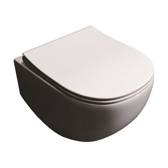 Инсталляция с подвесным унитазом Pestan Fluenta Rimless SET40006661PW (кнопка Play белая) - фото 2