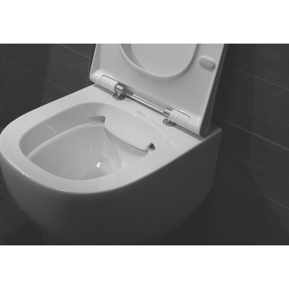 Инсталляция с подвесным унитазом Pestan Fluenta Rimless SET40006661DW (кнопка Diamond белая) - фото 3