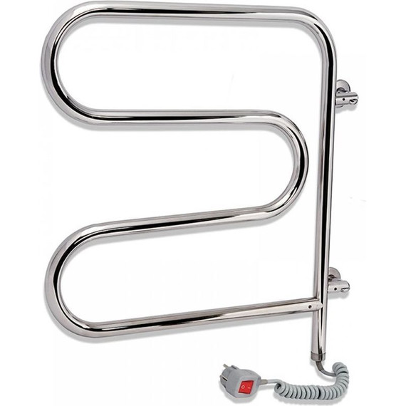 Полотенцесушитель Laris Змеевик поворотный 25 ПСЭ 600х600 мм - фото 2