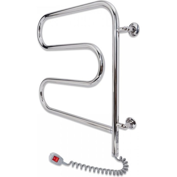 Полотенцесушитель Laris Змеевик поворотный 25 ПСЭ 600х600 мм - фото 3