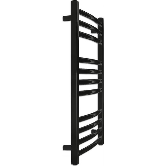 Полотенцесушитель водяной Laris Гранд П11 500х900 мм, чёрный - фото 3